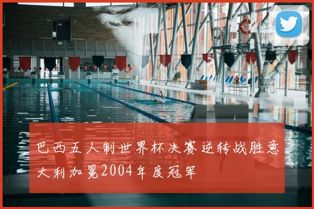 巴西五人制世界杯决赛逆转战胜意大利加冕2004年度冠军